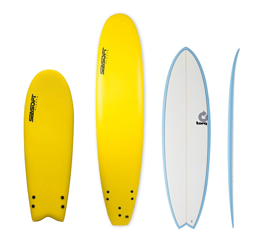 soft surfboard