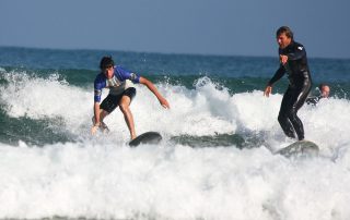 surf coaching seignosse direction prendre