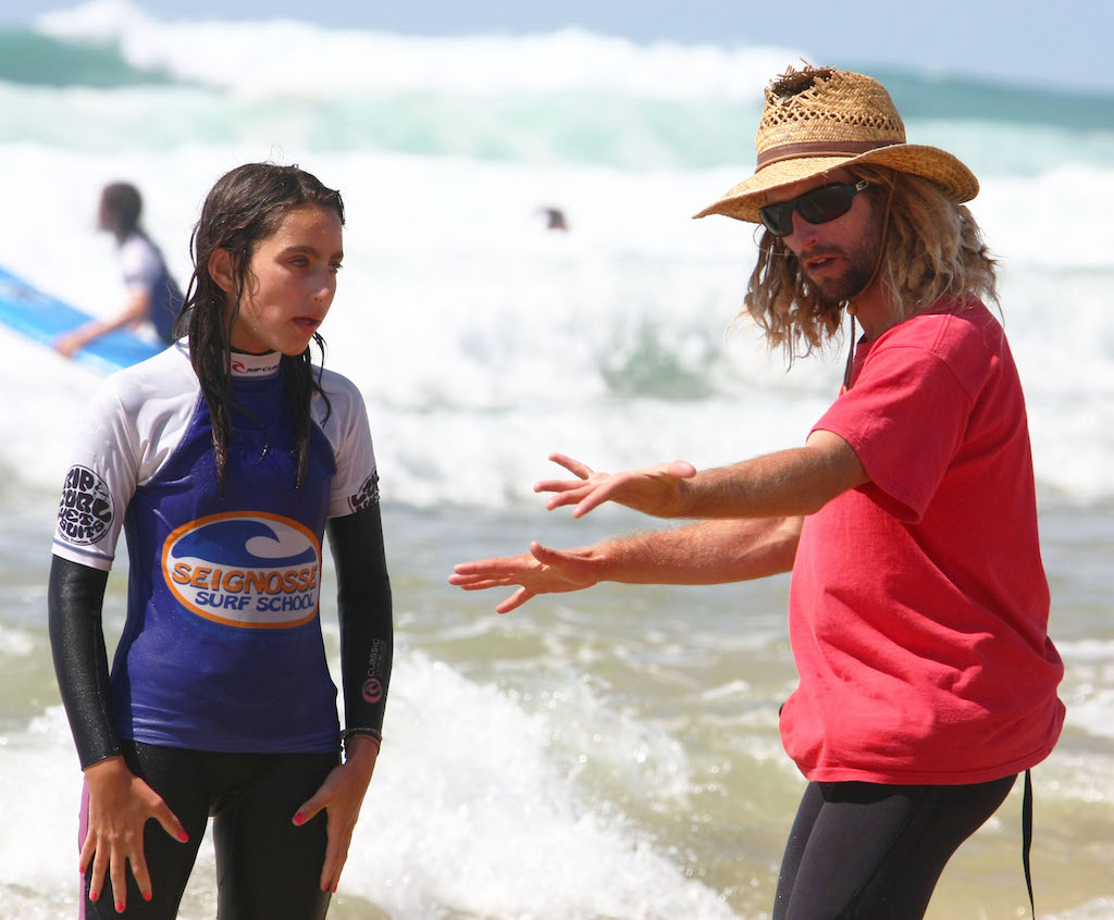 coaching surf